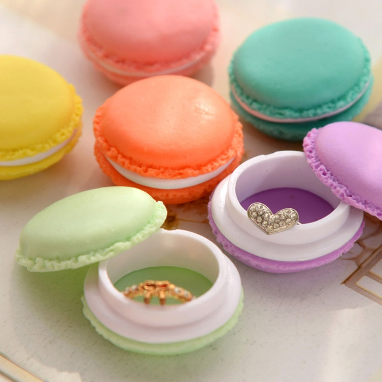 10 PCS Lovely Macaron Style Ornaments Box Portable Medicine Box Storage Box Random Color Delivery, Medicine Box