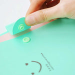 Candy Color Document Bag Multilayer 5 Into the Folder, Random Color Delivery, A201