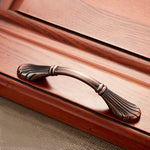 6029-96 Solid Wood Furniture Cabinet Handle Red Bronze Handles, 6029-96