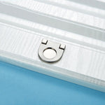 1052-32 Simple European Furniture Drawer Hidden Buckle Handle (Brushed), 1052-32