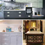 1052-32 Simple European Furniture Drawer Hidden Buckle Handle (Brushed), 1052-32