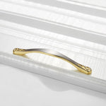4041-128 Double Gold Zinc Alloy Cabinet Handle Pitch: 128mm, 4041-128 Double Gold