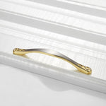 4041-128 Double Gold Zinc Alloy Cabinet Handle Pitch: 128mm, 4041-128 Double Gold