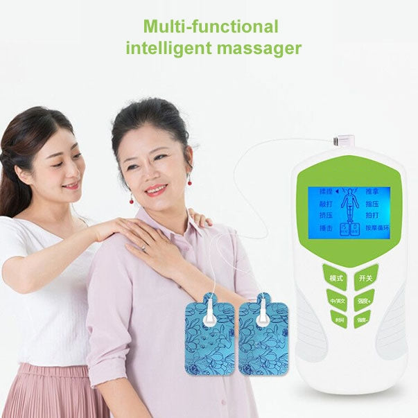 JCS-1015 LED Display Home Multi-function Voice Electronic Massage Instrument Timing Meridian Physiotherapy Instrument