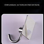 MYD-1038 304 Stainless Steel Sticky Hook Kitchen Bathroom Multi-functional Hole Free Wall Mount Holder, MYD-1038