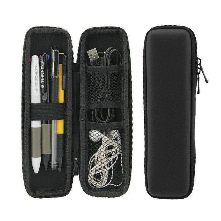 Multi-function Stationery Earphone Data Cable Storage Box Protective Bag, Data Cable Storage Box