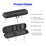Multi-function Stationery Earphone Data Cable Storage Box Protective Bag, Data Cable Storage Box