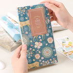 3 inch DIY Creativity Insert Type Mini Exquisite Photo Album, Baymax Pattern, Four Leaf Clover Pattern, Many Trees Dry Pattern, Forest Deer Pattern, Iron Tower Pattern, Little Swallow Pattern