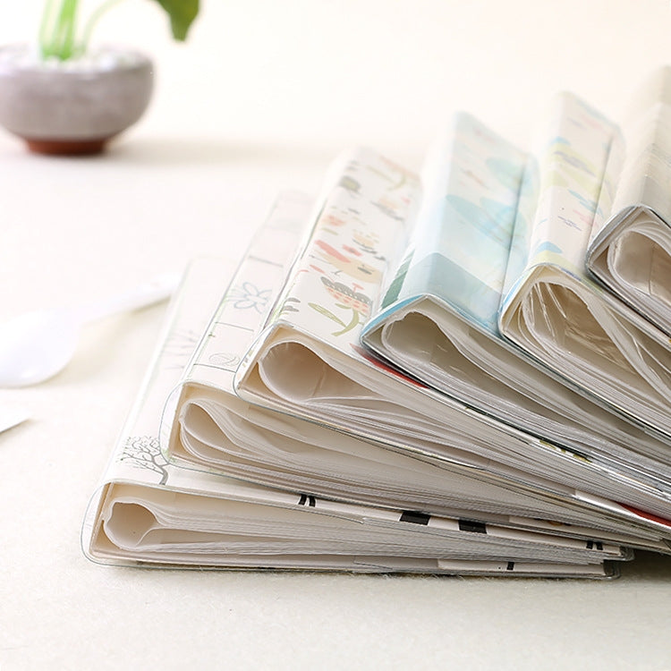3 inch DIY Creativity Insert Type Mini Exquisite Photo Album, Baymax Pattern, Four Leaf Clover Pattern, Many Trees Dry Pattern, Forest Deer Pattern, Iron Tower Pattern, Little Swallow Pattern