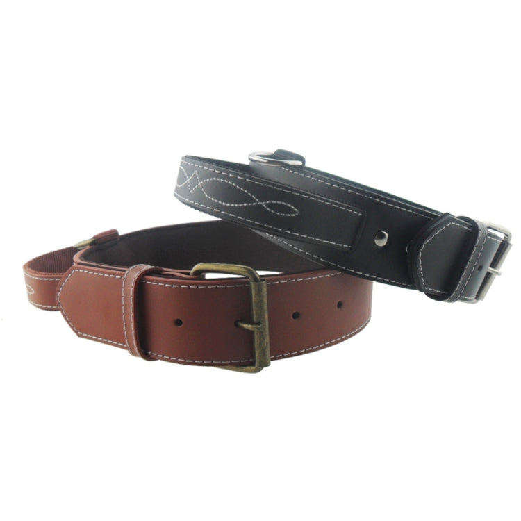 Leather Pet Dog Collar Pet Products for Big Pet, Size: 4.5*58.5cm, Size: 4.5*58.5