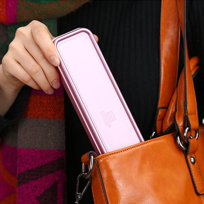 3 in 1 304 Stainless Steel Frosted Portable Outdoor Tableware for Children, Frosted Children Gold, Polished Children Rose Gold