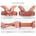 3 in 1 304 Stainless Steel Frosted Portable Outdoor Tableware for Children, Frosted Children Gold, Polished Children Rose Gold