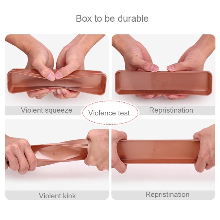 3 in 1 304 Stainless Steel Frosted Portable Outdoor Tableware for Children, Frosted Children Gold, Polished Children Rose Gold