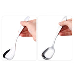 3 in 1 304 Stainless Steel Frosted Portable Outdoor Tableware for Children, Frosted Children Gold, Polished Children Rose Gold