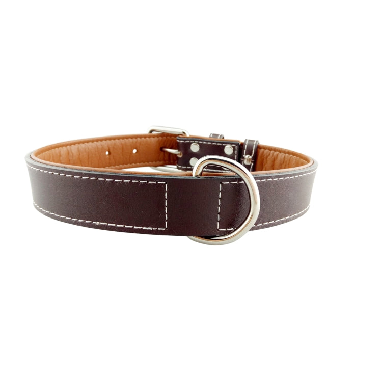 Leather Pet Dog Collar Pet Products Big Dog Collar, Size: M, 2 * 42cm, Size: M