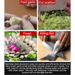 2 PCS Portable Cleaning Stainless Steel Oval Hand Soap Eliminating Odour Remover with Base, Random Style Delivery, Oval with Base