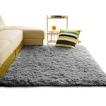 Bedroom Living Room Warm Faux Plush Carpet Floor Fluffy Soft Mat, Size：200x400cm, 200x400cm