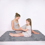 Bedroom Living Room Warm Faux Plush Carpet Floor Fluffy Soft Mat, Size：200x400cm, 200x400cm