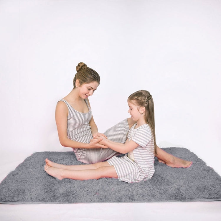 Bedroom Living Room Warm Faux Plush Carpet Floor Fluffy Soft Mat, Size：200x400cm, 200x400cm