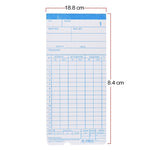 90 PCS Paper Time Card, Paper Time Card
