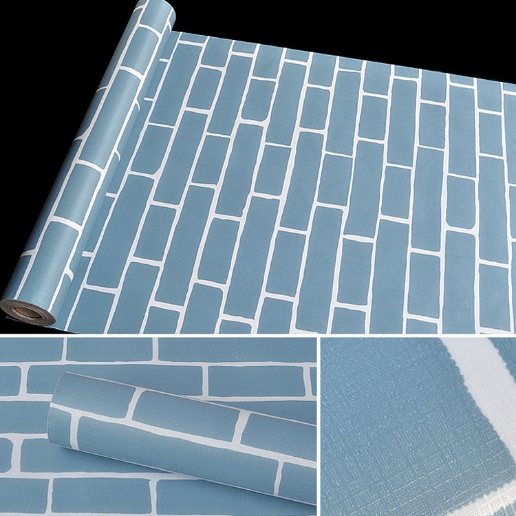 Mediterranean Brick Creative 3D Stone Brick Decoration Wallpaper Stickers Bedroom Living Room Wall Waterproof Wallpaper Roll, Size: 45 x 1000cm, Mediterranean brick