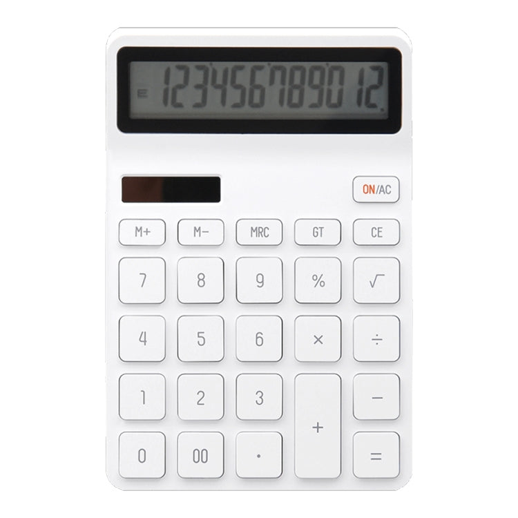 Original Xiaomi Youpin LEMO Rice Calculator 12-bit LED Display ABS Material 6 Degree Angle, 12-bit Calculator