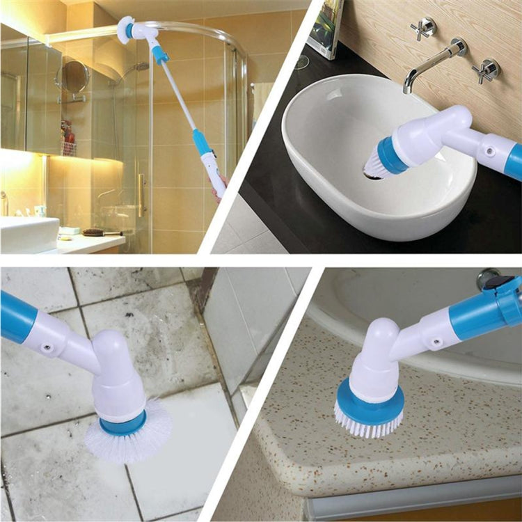 Multi-function Tub and Tile Scrubber Cordless Power Spin Scrubber Power Cleaning Brush Set for Bathroom Floor Wall, AU Plug, AU Plug