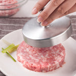 Kitchen Food Molds Stainless Steel Hamburger Meat Press Molds Tools, 1PC 10356  Stainless Steel