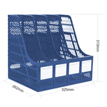 Deli 4 Sections Desk Organizer Office Supplies Accessories Desktop Tabletop Sorter Shelf