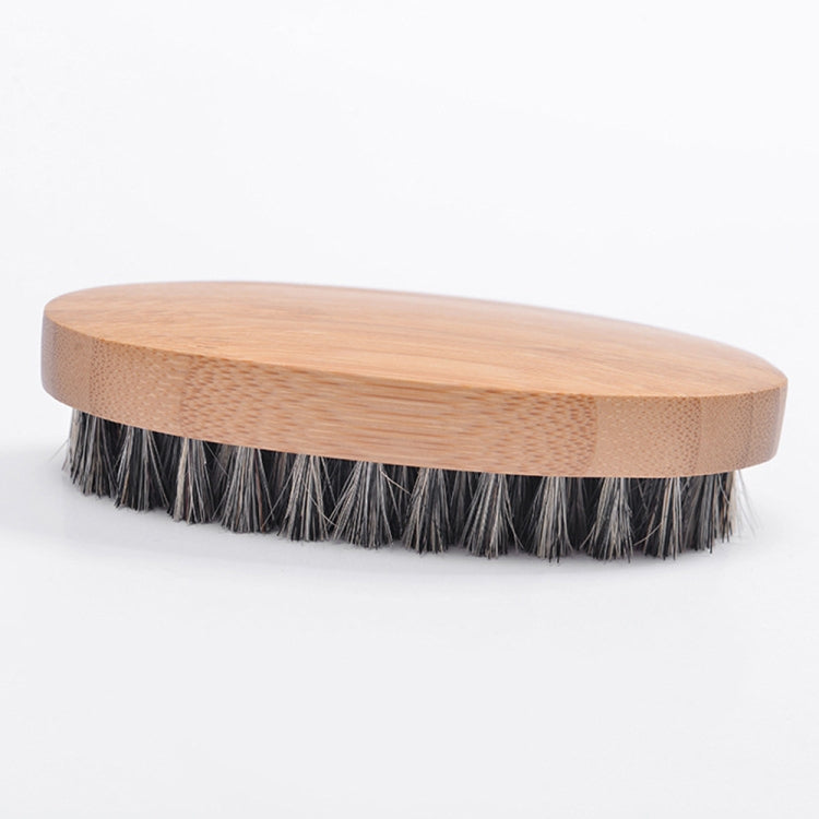 Men Beard Care Brush Hardwood Handle Wild Boar Bristle Comb, Boar Bristle Comb