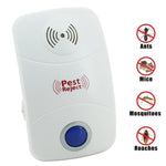 Electronic Ultrasonic Mosquito Rat Pest Control Repeller with LED Light, UK Plug, AC90V-250V, UK Plug