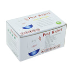 Electronic Ultrasonic Mosquito Rat Pest Control Repeller with LED Light, EU Plug AC90V-250V (White+Blue), EU Plug