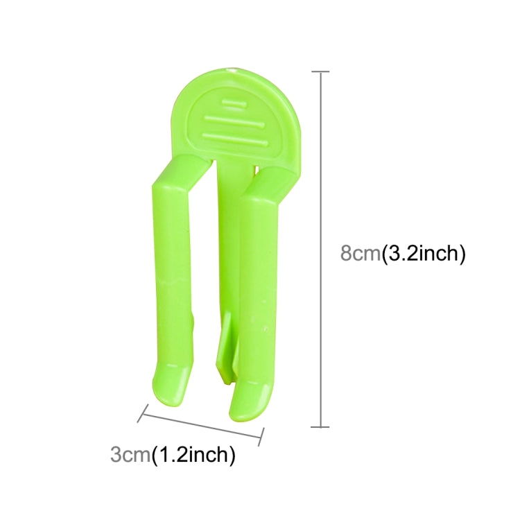 10pcs Universal Trash Bag Fixed Clip Waste Basket Rubbish Bin Garbage Can Clamp Rubbish Clip Non-slip Garbage Bag Clip, Random Color Delivery, Garbage Can Clamp