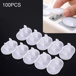 100 PCS 2 Hole Baby Electric Sockets Outlet Plug Safety Protection Cover for US Plugs, 100 PCS 2 Hole US Plugs
