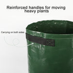 2 PCS 7 Gallons Potato Planting PE Bags Woven Fabric Bags Cultivation Garden Pots Vegetable Planting Bags Grow Bags Farm Garden Supplies, Orange, Yellow, Green, Black