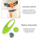LED Night Light Pet Safety Collar Silicone Pendant