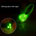 LED Night Light Pet Safety Collar Silicone Pendant