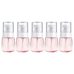 10 PCS Portable Refillable Plastic Fine Mist Perfume Spray Bottle Transparent Empty Spray Sprayer Bottle, 30ml, 30ml