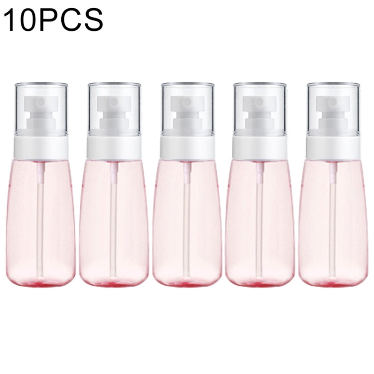 10 PCS Portable Refillable Plastic Fine Mist Perfume Spray Bottle Transparent Empty Spray Sprayer Bottle, 60ml, 60ml