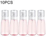 10 PCS Portable Refillable Plastic Fine Mist Perfume Spray Bottle Transparent Empty Spray Sprayer Bottle, 60ml, 60ml
