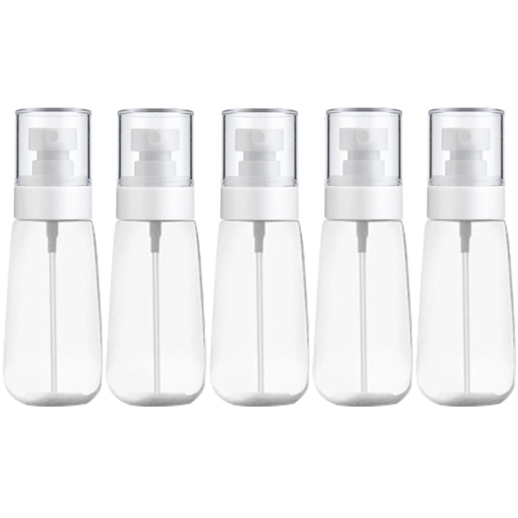 10 PCS Portable Refillable Plastic Fine Mist Perfume Spray Bottle Transparent Empty Spray Sprayer Bottle, 80ml, 80ml