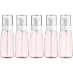 10 Stück tragbare, nachfüllbare, transparente, leere Parfümzerstäuber aus Kunststoff mit feinem Nebel, 100 ml.