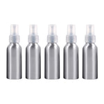 Refillable Glass Fine Mist Atomizers Aluminum Bottle, 100ml, 100ml