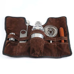 7 in 1 Stainless Steel Wine Cocktail Shaker Tools Set with Cloth Bag, Capacity: 550ml, 550ml