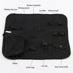 12 in 1 Stainless Steel Wine Cocktail Shaker Tools Set with Cloth Bag, Capacity: 750ml, 750ml