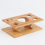 14 in 1 Stainless Steel Cocktail Shaker Tools Set with Bamboo Mount, Capacity: 750ml, 750ml, Bamboo