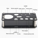 18 in 1 Cocktail Shaker Tools Setwith Acrylic Mount, , Capacity: 750ml, 750ml