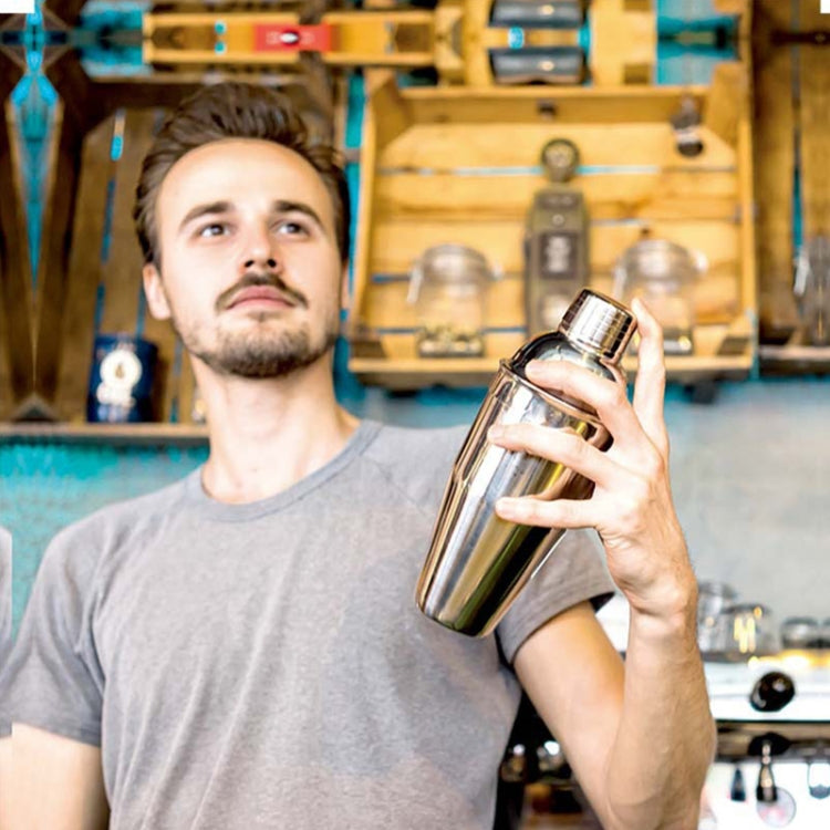 18 in 1 Cocktail Shaker Tools Setwith Acrylic Mount, , Capacity: 750ml, 750ml