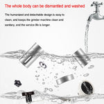 Portable Conical Burr Mill Manual Stainless Steel Hand Crank Coffee Bean Grinder, Capacity: 40g, Stainless Steel Capacity: 40g