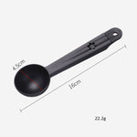 Coffee Machine Cleaning Brush Tool with Measure Scoop Spoon, Coffee Machine Cleaning Tool